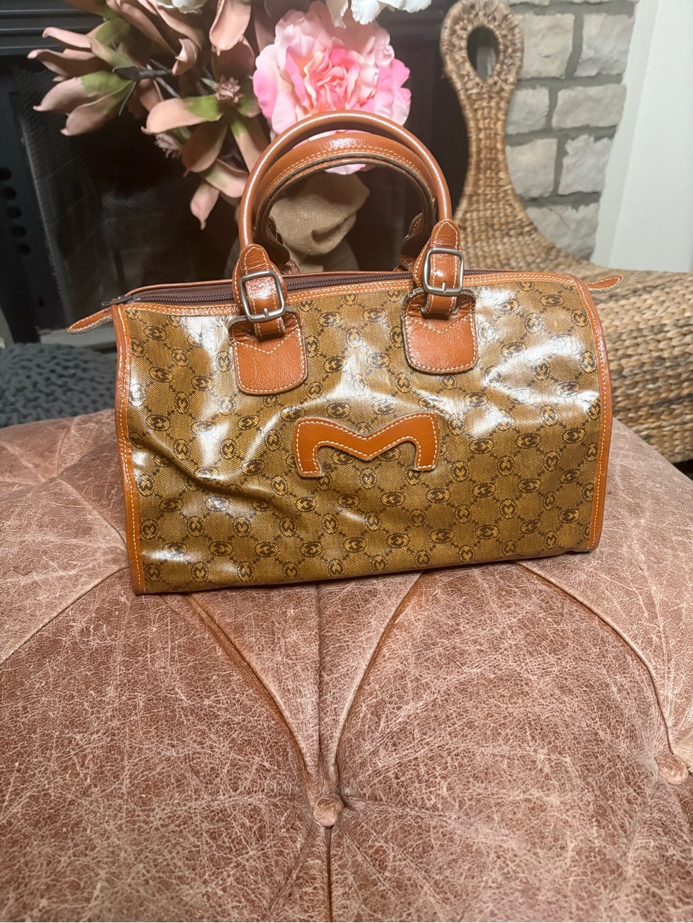 Morabito Paris monogram vintage bag